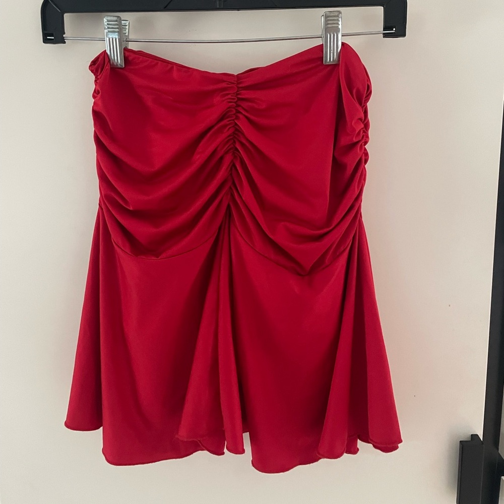 Adjustable Red Skirt